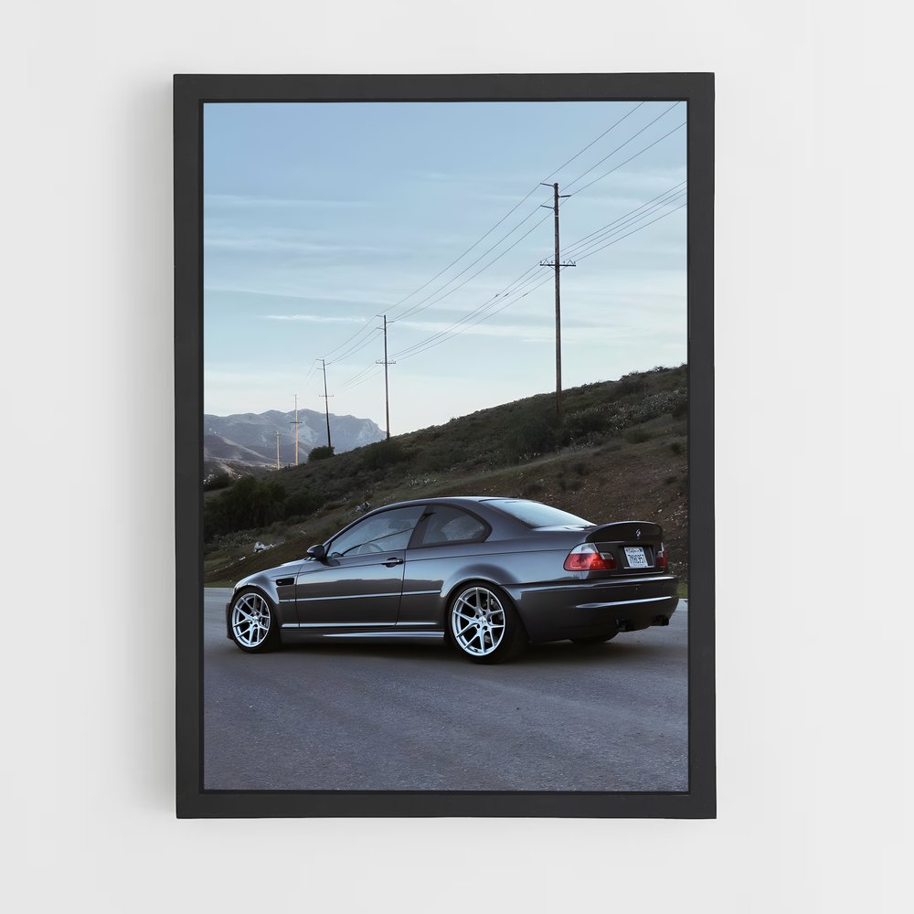 Poster M3 E46 en Évasion – affiche BMW (vue 2)